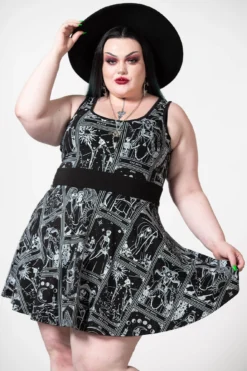 KILLSTAR Spiritual Guide Plus Size Skater Dress