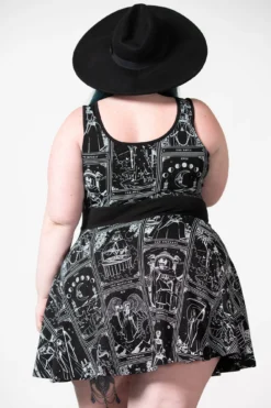 KILLSTAR Spiritual Guide Plus Size Skater Dress -Kill Star Store SPIRITUAL GUIDE SKATER DRESS W PLUS D