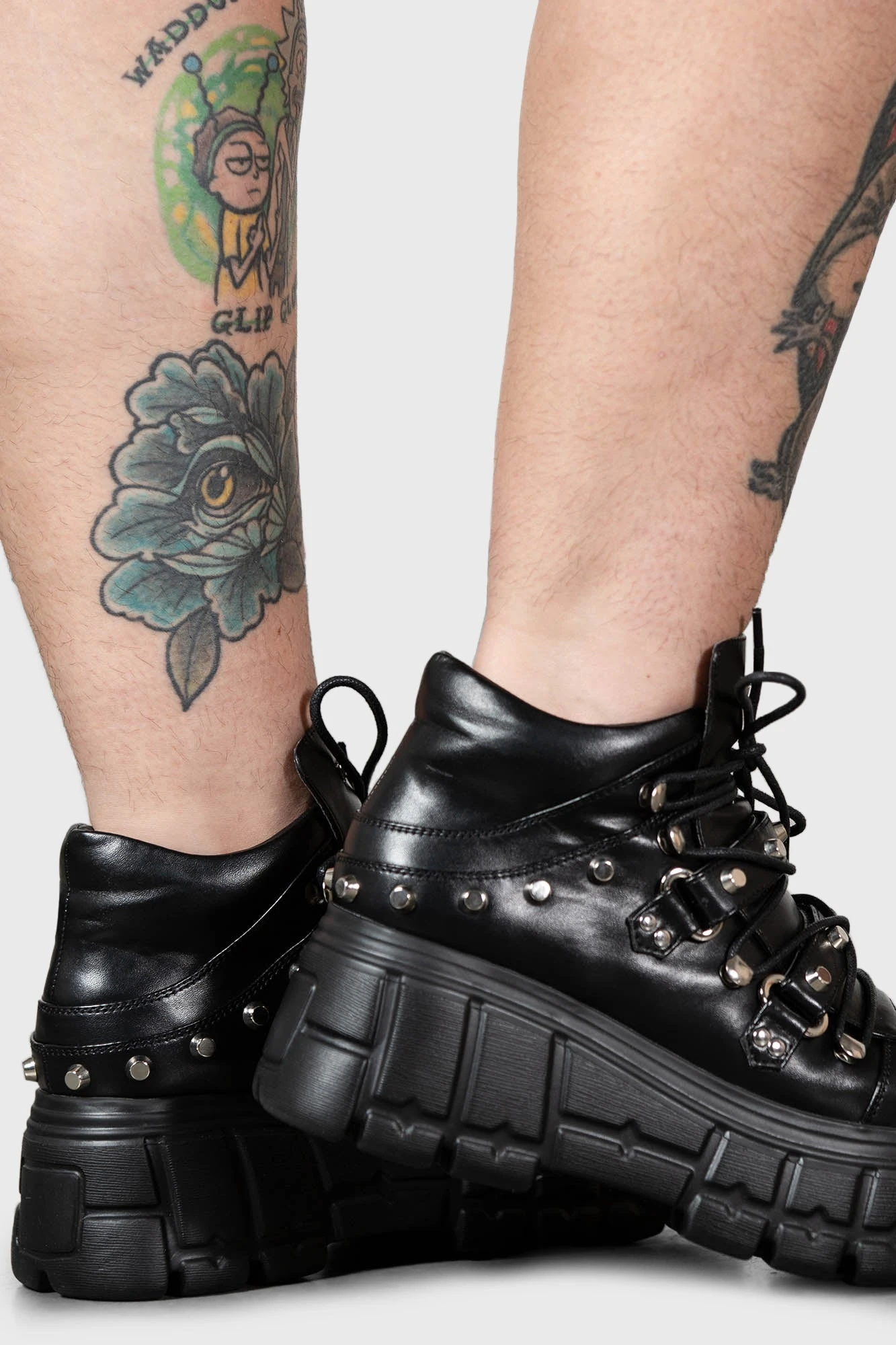 KILLSTAR Step Up Trainers - Studded Platform Shoes 3 KILLSTAR Step Up Trainers - Studded Platform Shoes - Image 3