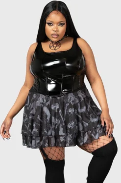 KILLSTAR Stillness Corset Top -Kill Star Store STILLNESS CORSET TOP PLUS W C