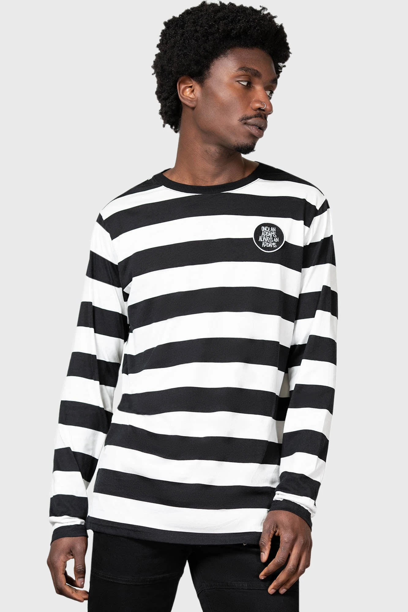 KILLSTAR x Wednesday Sub-Urban Gothic Long Sleeve Top - Unisex 2 KILLSTAR x Wednesday Sub-Urban Gothic Long Sleeve Top - Unisex - Image 2