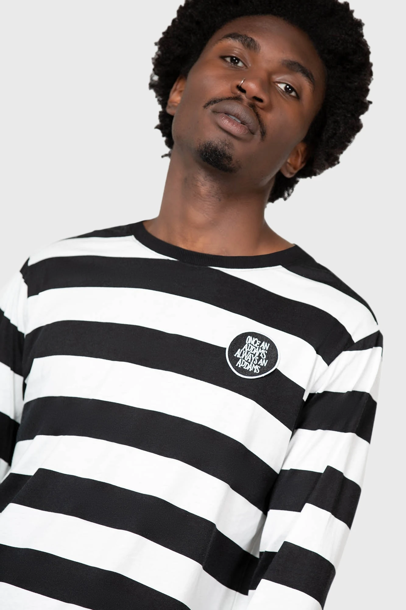 KILLSTAR x Wednesday Sub-Urban Gothic Long Sleeve Top - Unisex 4 KILLSTAR x Wednesday Sub-Urban Gothic Long Sleeve Top - Unisex - Image 4