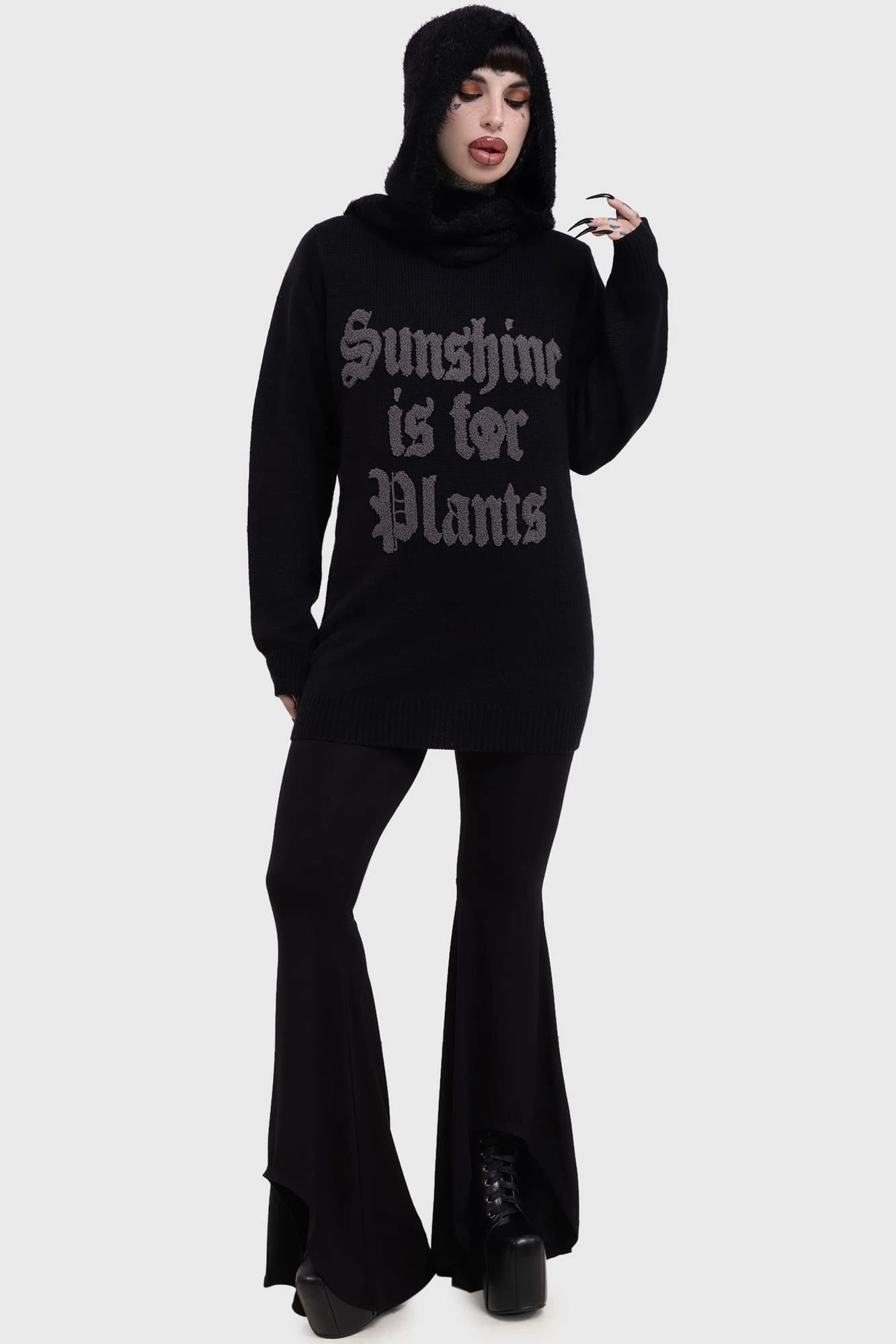 KILLSTAR Sunshine For Plants Sweater - Women's Relaxed Fit Knit 6 KILLSTAR Sunshine For Plants Sweater - Women's Relaxed Fit Knit - Image 6