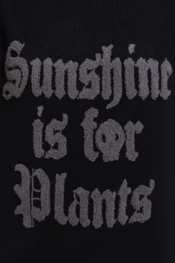 KILLSTAR Sunshine For Plants Sweater - Women's Relaxed Fit Knit 15 KILLSTAR Sunshine For Plants Sweater - Women's Relaxed Fit Knit -Kill Star Store SUNSHINE FOR PLANTS SWEATER W G