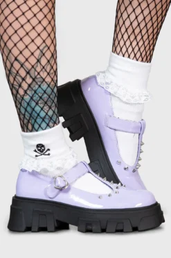 Killstar Sweet On U Spiked Mary Janes