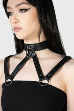 KILLSTAR Sylvan Neck Harness -Kill Star Store SYLVAN NECK HARNESS W B