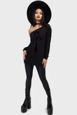 Satanic Omen Top -Kill Star Store SatanicOmenTop D