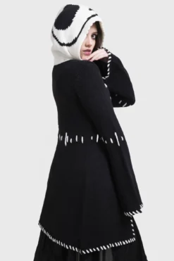 KILLSTAR x Corpse Bride Scraps Hooded Cardigan -Kill Star Store ScrapsHoodedCardigan 5