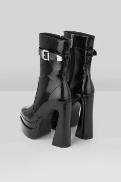 KILLSTAR Sharpness Textured Platform Boots -Kill Star Store Sharpness Boots G Copy