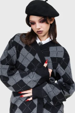 Shredstorm Cardigan -Kill Star Store ShredstormCardigan D