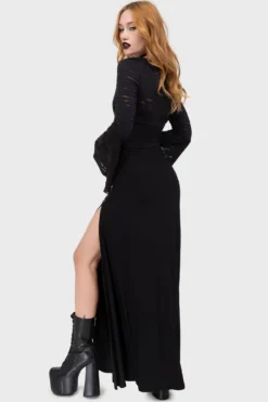 Snarl Maxi Skirt -Kill Star Store SnarlMaxiSkirt E