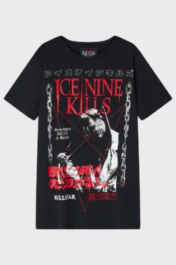 Ice Nine Kills Sometimes Dead Is Better T-Shirt - Official Killstar Collab -Kill Star Store SometimesDeadisBetter Black 1