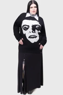 Killstar x The Exorcist Somewhere Between Science And Superstition Sweater 21 Killstar x The Exorcist Somewhere Between Science And Superstition Sweater -Kill Star Store Somewhere Between Science And Superstition Sweater PLUS B