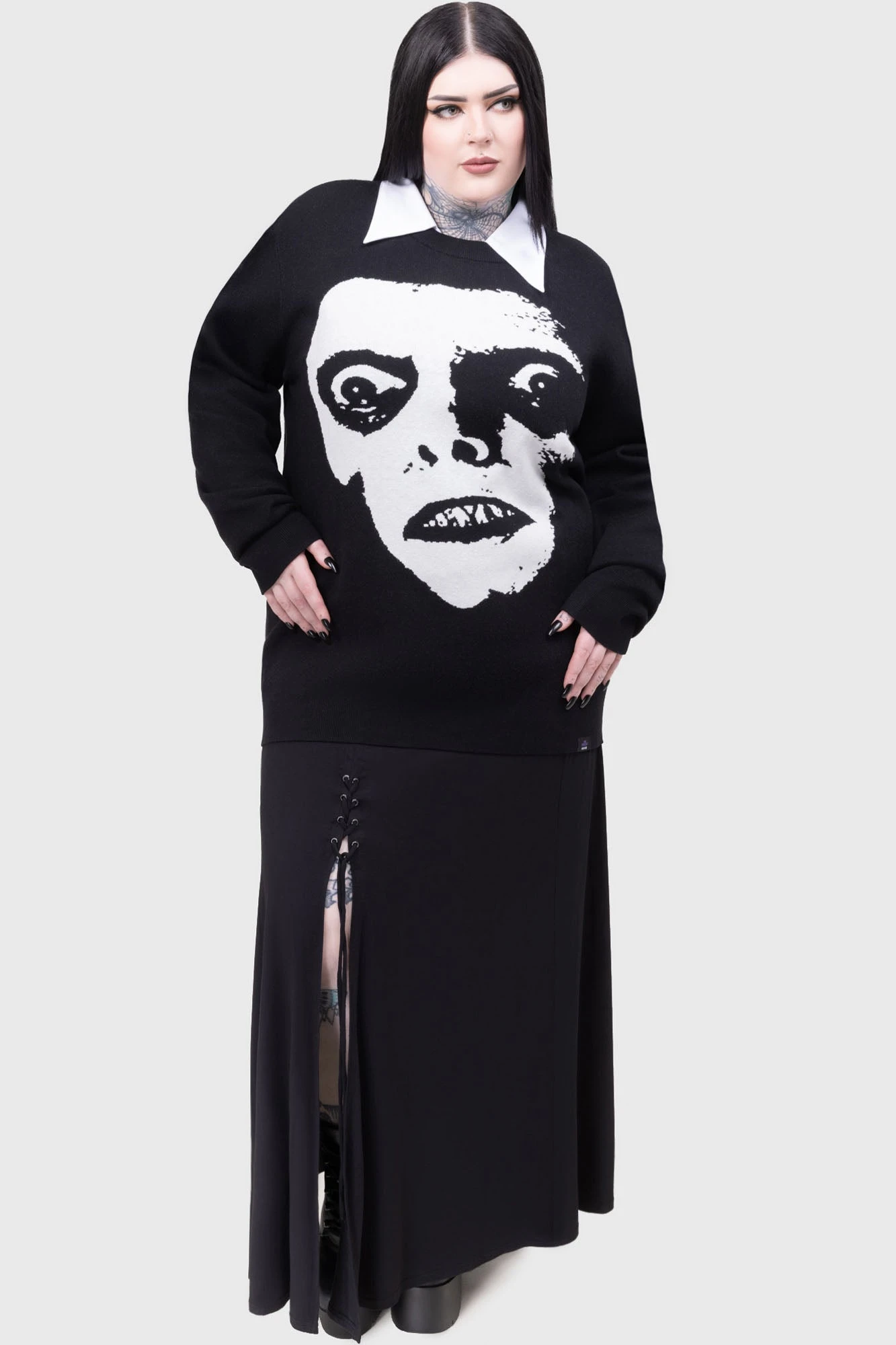 Killstar x The Exorcist Somewhere Between Science And Superstition Sweater 11 Killstar x The Exorcist Somewhere Between Science And Superstition Sweater - Image 11