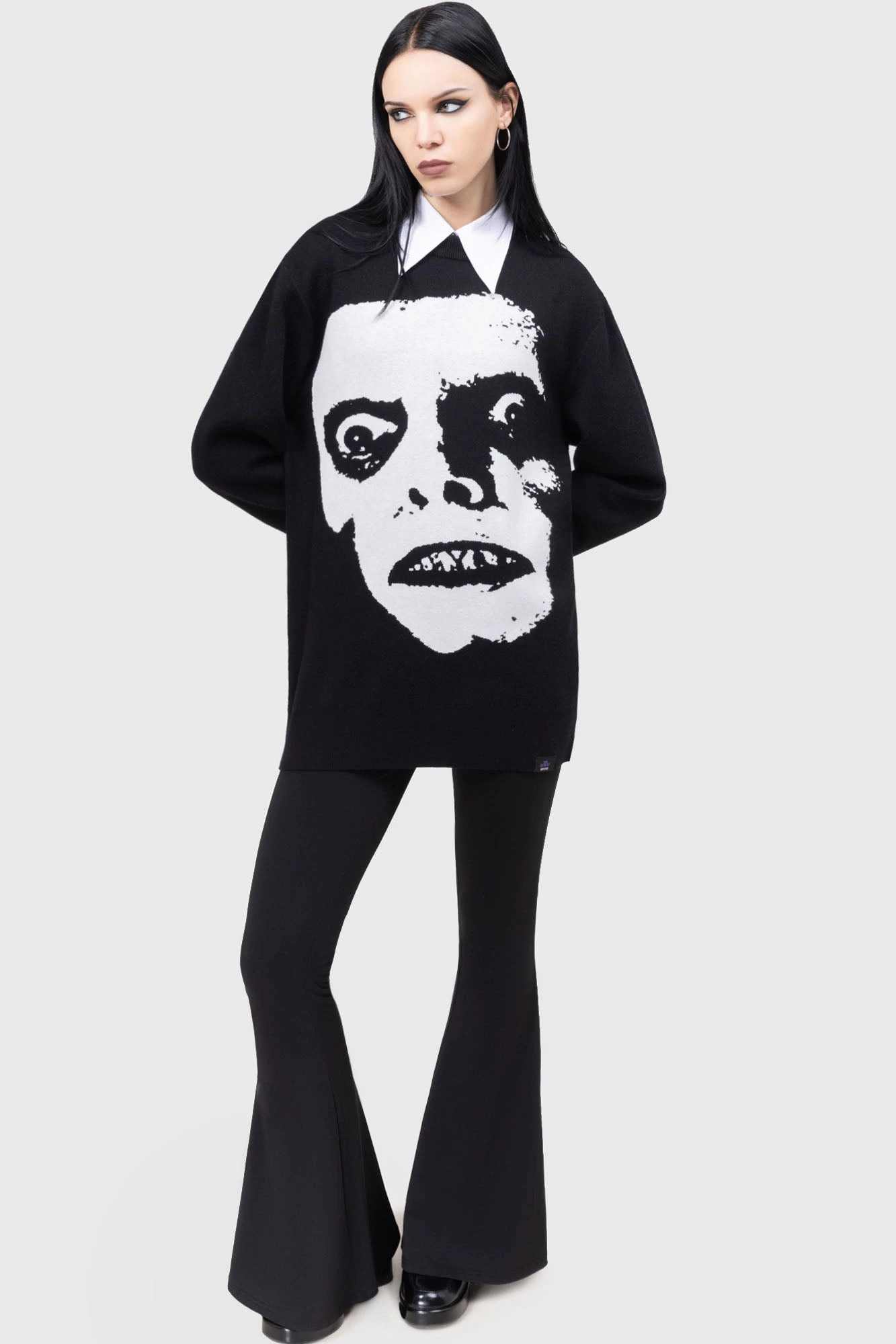 Killstar x The Exorcist Somewhere Between Science And Superstition Sweater 8 Killstar x The Exorcist Somewhere Between Science And Superstition Sweater - Image 8