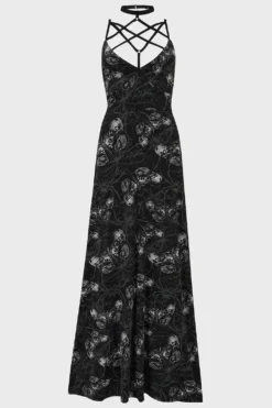 Alchemy Spidrasica's Web Maxi Dress - KILLSTAR Collaboration 11 Alchemy Spidrasica's Web Maxi Dress - KILLSTAR Collaboration -Kill Star Store Spidrasica sWebMaxiDress Black 1