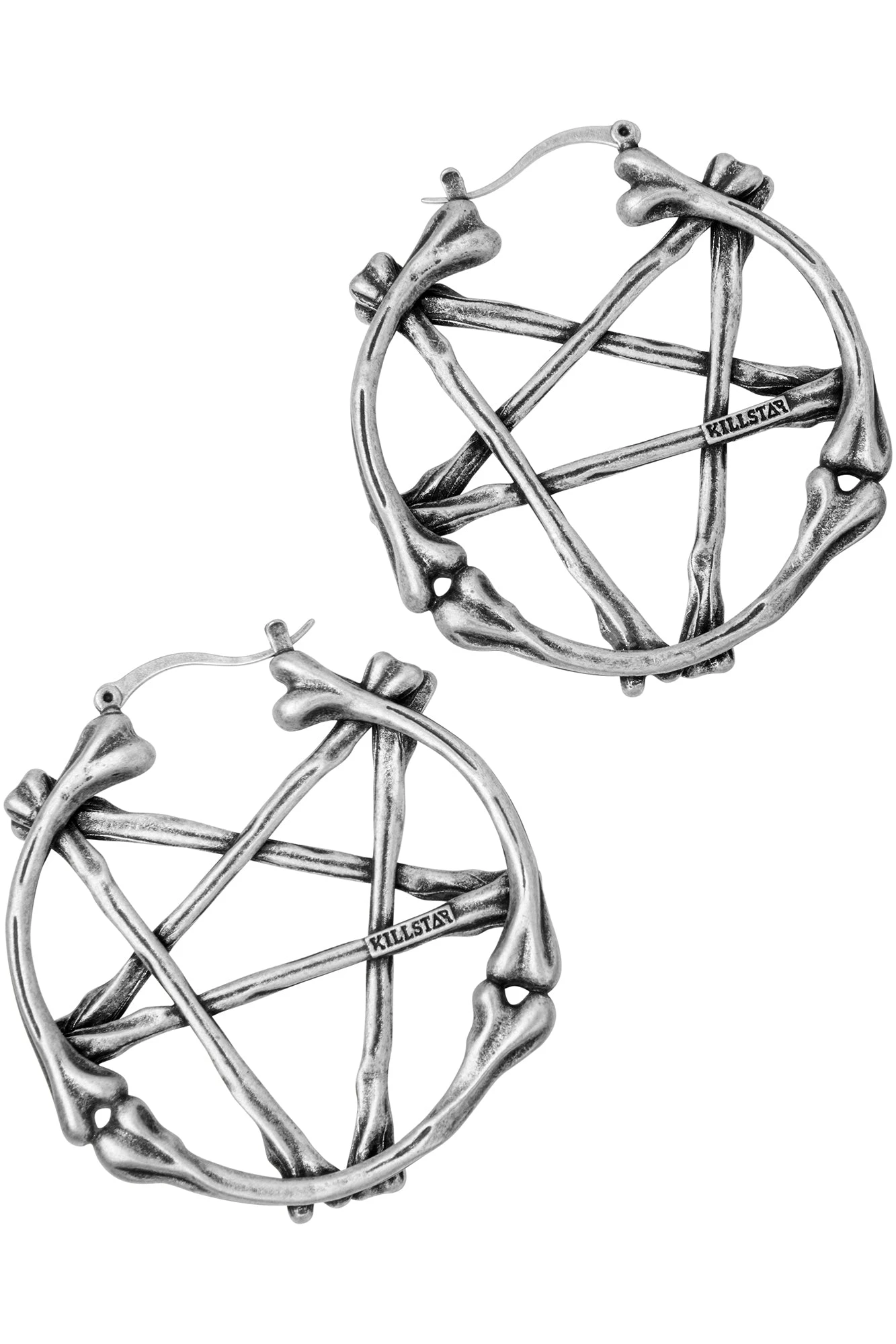KILLSTAR Summon Spirits Statement Hoop Earrings 2 KILLSTAR Summon Spirits Statement Hoop Earrings - Image 2