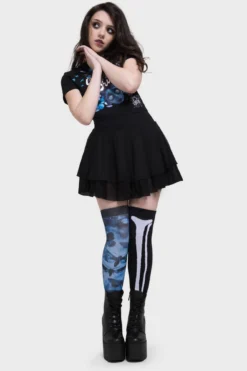 KILLSTAR x Corpse Bride Swarm Of Butterflies Knee High Socks