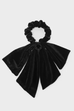 KILLSTAR Tabinka Velvet Bat Hair Bow Scrunchie