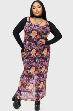 KILLSTAR x Powerpuff Girls Take Over Maxi Dress -Kill Star Store TAKEOVERMAXIDRESS B 951cfbf8 a86f 40f4 91cd e17c4be83bf6