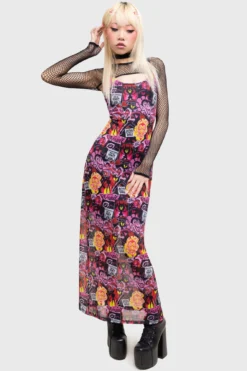 KILLSTAR x Powerpuff Girls Take Over Maxi Dress -Kill Star Store TAKEOVERMAXIDRESS D