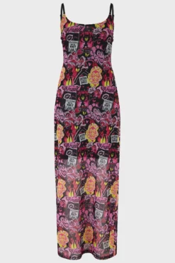 KILLSTAR x Powerpuff Girls Take Over Maxi Dress -Kill Star Store TAKEOVER MAXIDRESS MULTI 1