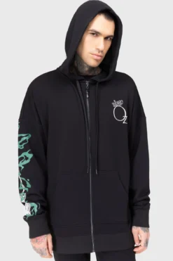 KILLSTAR The Witch Is Dead Licensed Zip-Up Hoodie