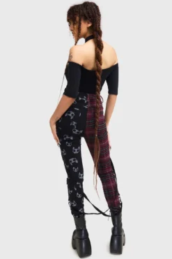 KILLSTAR Vampurr Trousers with Removable Suspenders -Kill Star Store THEVAMPURRTROUSERS D