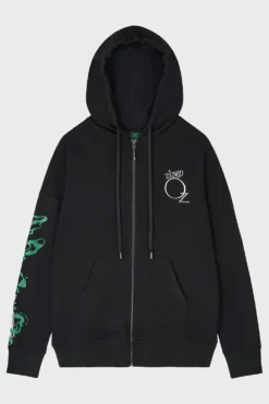 KILLSTAR The Witch Is Dead Licensed Zip-Up Hoodie 10 KILLSTAR The Witch Is Dead Licensed Zip-Up Hoodie -Kill Star Store THEWITCHISDEADHOODIE BLACK 1