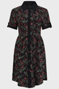 The Gremlins Are Coming Shirt Dress 9 The Gremlins Are Coming Shirt Dress -Kill Star Store THE GREMLINS ARE COMING SHIRT DRESS 1 1