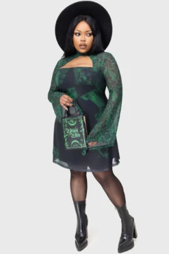 Killstar Truly Wicked Mesh Mini Dress - Wicked Collaboration -Kill Star Store TRULY WICKED MESH DRESS PLUS D