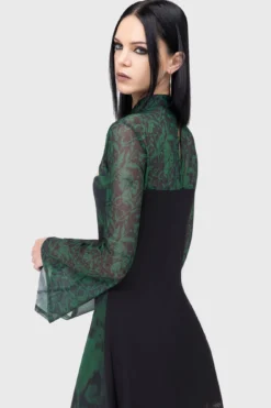 Killstar Truly Wicked Mesh Mini Dress - Wicked Collaboration -Kill Star Store TRULY WICKED MINI DRESS E