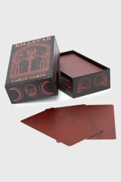 Killstar Tarot Cards [RED/BLACK] -Kill Star Store Tarrotcards red D1