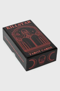 Killstar Tarot Cards [RED/BLACK] -Kill Star Store Tarrotcards red G