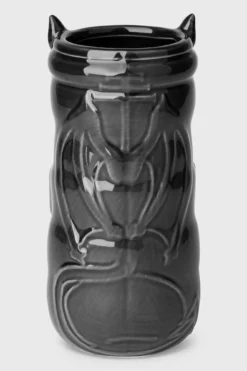 Killstar Tiki Demon Tall Cup [Set of 2] -Kill Star Store Tiki Demon Tall Cup B