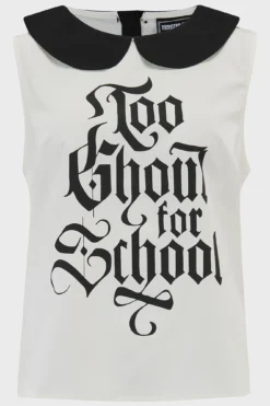 Monster High x KILLSTAR Too Ghoul For School Fitted Blouse -Kill Star Store TooGhoulForSchoolBlouse 1