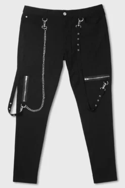 Killstar Unlawful Plus Size Men's Trousers
