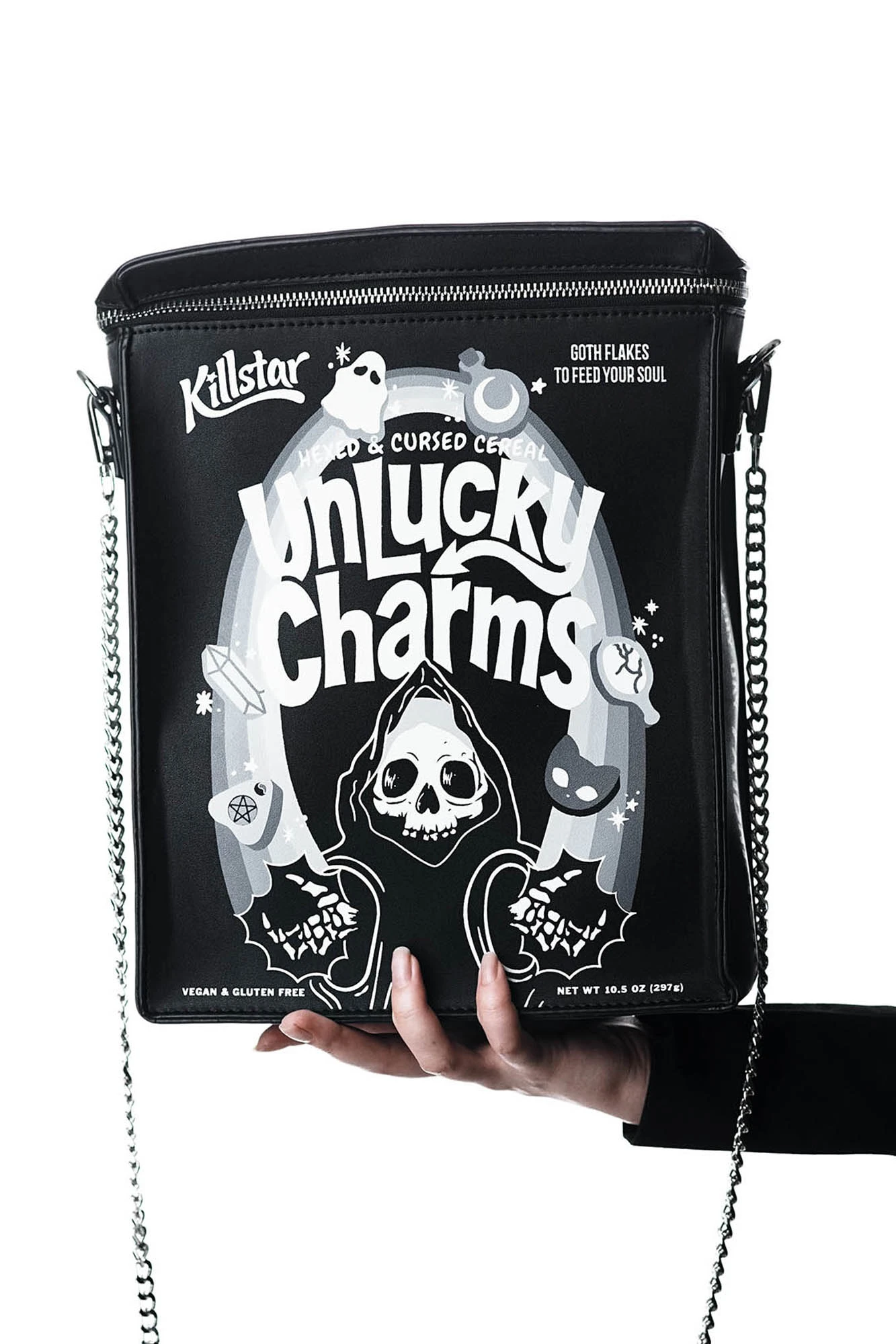 KILLSTAR Unlucky Cereal Box Novelty Backpack 7 KILLSTAR Unlucky Cereal Box Novelty Backpack - Image 7