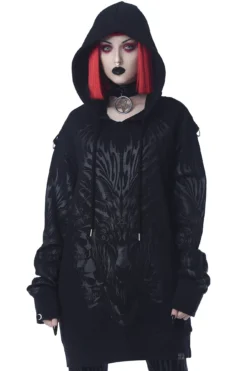 Killstar Untamed Hoodie - Men's Gothic Graphic Pullover