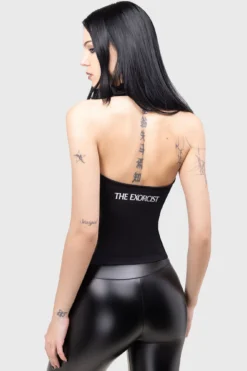 KILLSTAR x The Exorcist Unclean Spirit Halter Top -Kill Star Store Unclean Spirit Halter Top D