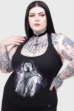 KILLSTAR x The Exorcist Unclean Spirit Halter Top -Kill Star Store Unclean Spirit Halter Top PLUS C
