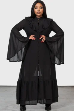 Killstar Valentine Maxi Dress [Plus]