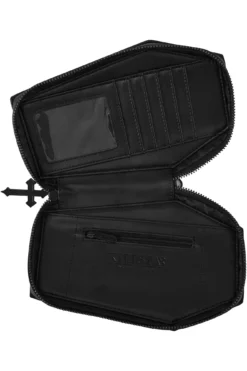 KILLSTAR Vampire's Kiss Coffin Wallet - Gothic Velvet & Faux Leather 7 KILLSTAR Vampire's Kiss Coffin Wallet - Gothic Velvet & Faux Leather -Kill Star Store VAMPIRES KISS WALLET H