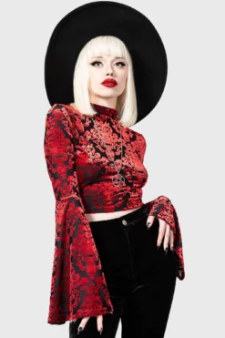 Vassago Long Sleeve Top -Kill Star Store VASSAGO TOP W D