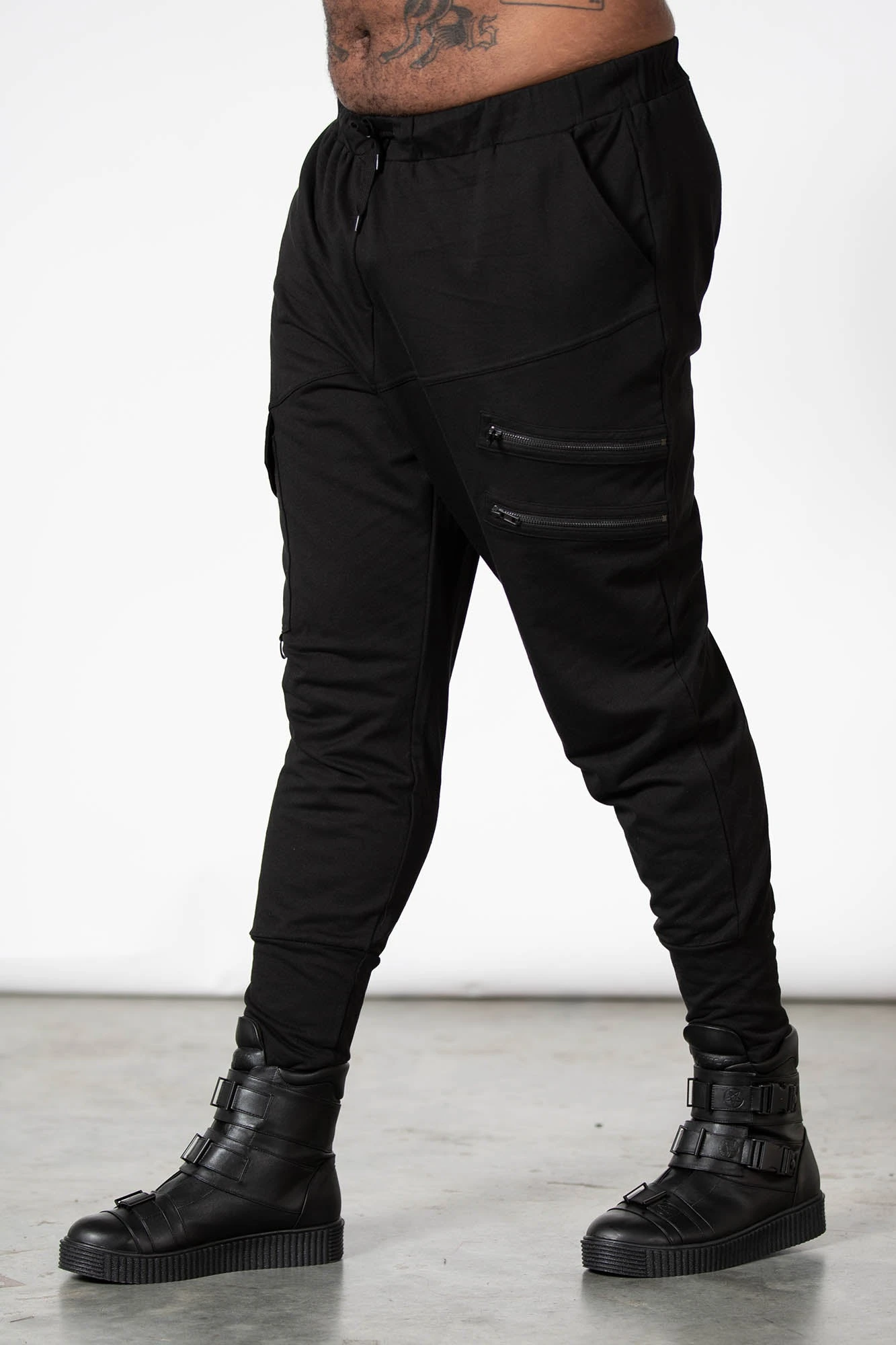 KILLSTAR Vernon Plus Size Relaxed Joggers 7 KILLSTAR Vernon Plus Size Relaxed Joggers - Image 7