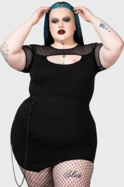 KILLSTAR Viki Asymmetric Skirt [Plus Size]