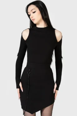 Viki Asymmetric Skirt -Kill Star Store VIKI ASYMMETRIC SKIRT W C 350221e1 930b 4c94 9e81 0044da72a5f1