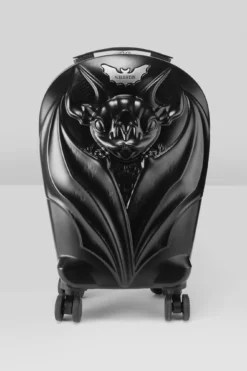 KILLSTAR Vamped Up Bat-Shaped Suitcase - Gothic Hard Shell Luggage 11 KILLSTAR Vamped Up Bat-Shaped Suitcase - Gothic Hard Shell Luggage -Kill Star Store Vamped Up Suitcase F