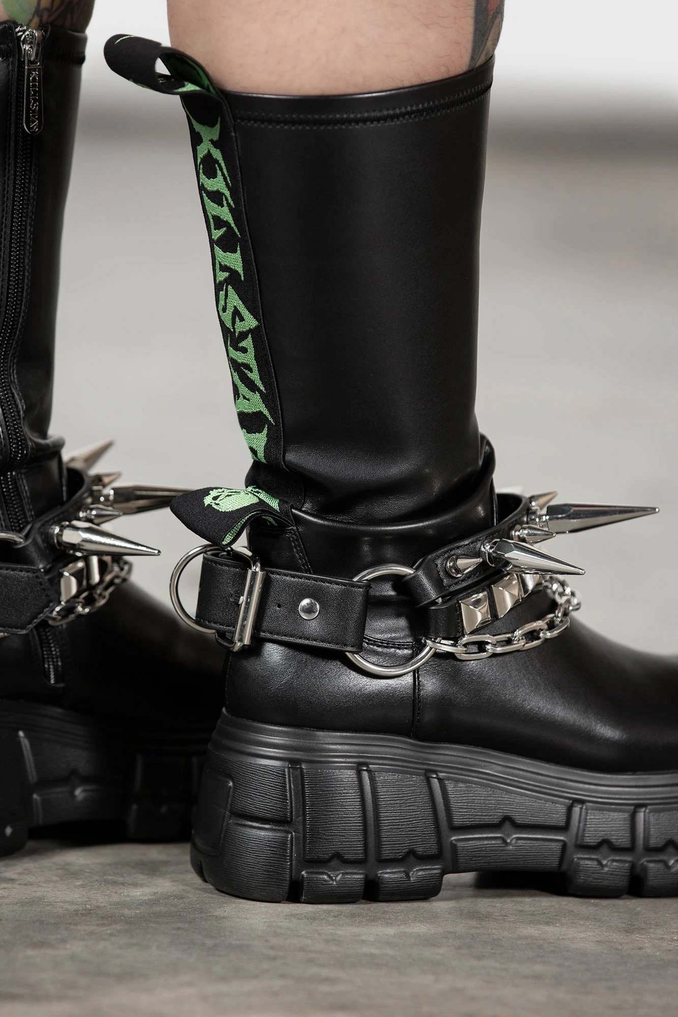 KILLSTAR We R Wicked Spiked & Chained Bootstraps 4 KILLSTAR We R Wicked Spiked & Chained Bootstraps - Image 4