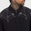 KILLSTAR Web Ripper Embroidered Shirt